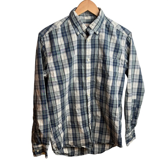 Filson Other - Filson Mens Plaid Shirt‎ Button Down XS Blue Green White Check Gorpcore Rugged